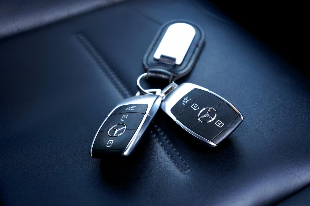 Mercedes Benz car keys